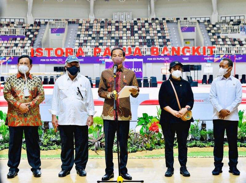 Presiden: Rawat dan Manfaatkan Venue PON dengan Baik