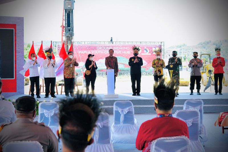 Presiden Ingin Papua Youth Creative Hub Jadi Pusat Pengembangan Talenta Papua