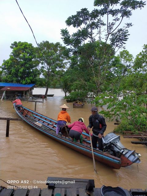 Hujan Lebat Berdurasi Panjang Picu Banjir Wilayah Kapuas Hulu