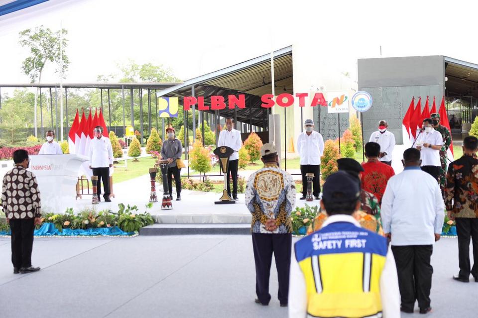PLBN Cerminan Komitmen Pemerintah Bangun Indonesia dari Kawasan Perbatasan