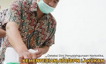 Deteksi Dini Penyalahgunaan Narkotika, Kementerian ATR/BPN Lakukan Tes Urine yang Keempat Kali