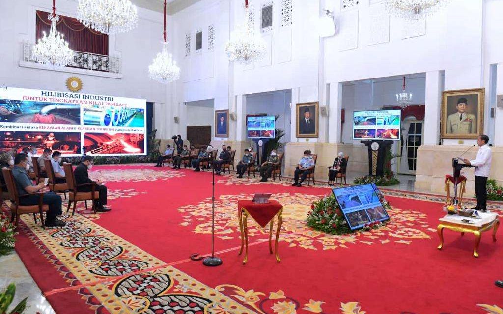 Presiden Jokowi Dorong Peningkatan Nilai Tambah Industri di Tanah Air