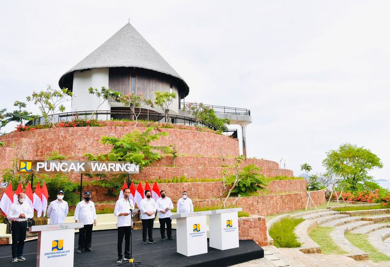 Resmikan Penataan Sejumlah Kawasan di Labuan Bajo, Presiden: Siapkan untuk Ajang Internasional