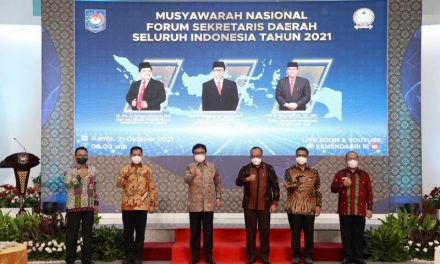 Sekda Provinsi NTB Lalu Gita Ariadi Terpilih Sebagai Ketua Umum FORSESDASI Periode 2021-2024
