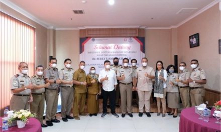 Wamen ATR/Wakil Kepala BPN, Surya Tjandra melakukan kunjungan kerja ke Provinsi Sumatra Utara