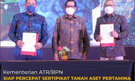Kementerian ATR/BPN Siap Percepat Sertipikasi Tanah Aset Pertamina