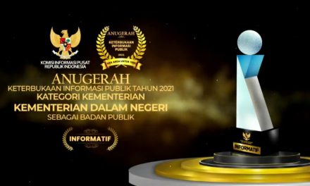 Kemendagri Tiga Tahun Berturut-turut Raih Kategori Informatif dalam Keterbukaan Informasi Publik