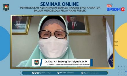 Dukung Aparatur Pelayanan Publik Cakap Berbahasa Inggris, BPSDM Kemendagri Gelar Pelatihan