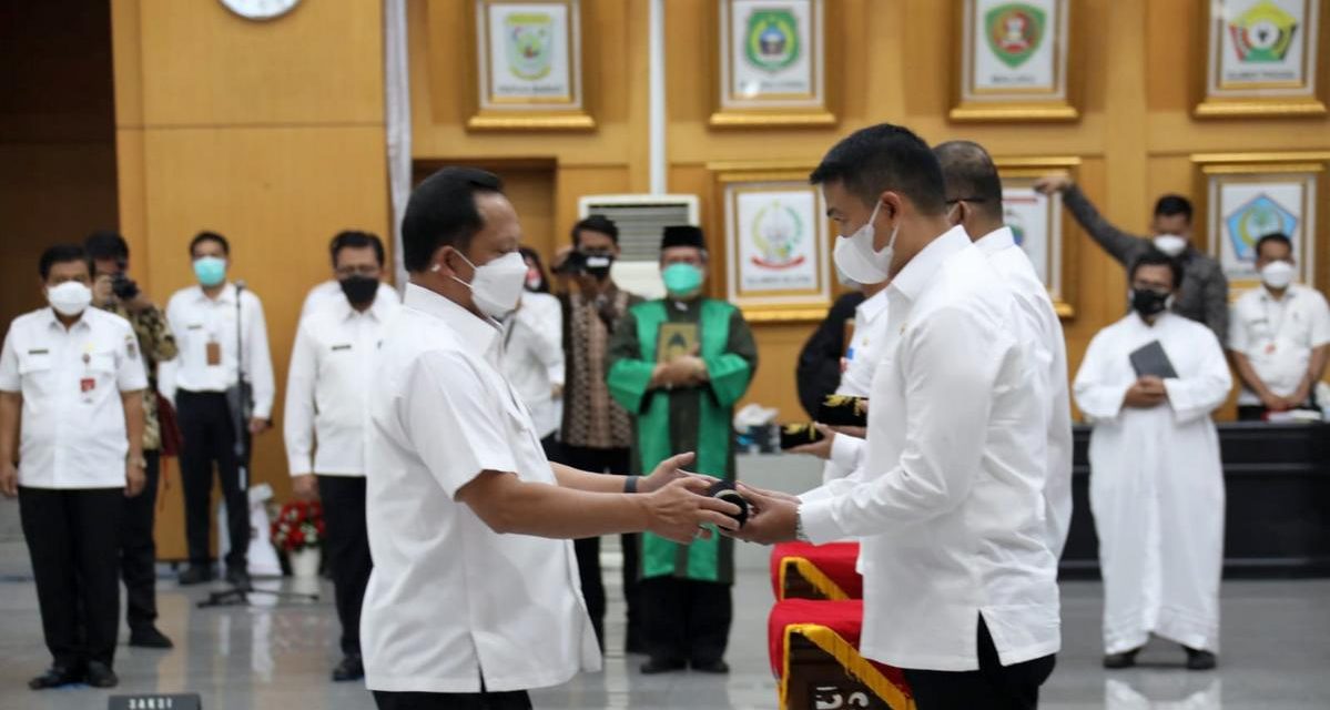 Mendagri Lantik Pejabat Pimpinan Tinggi Pratama, Administrator, dan Fungsional Ahli Utama di Lingkungan Kemendagri dan BNPP