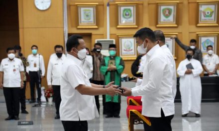 Mendagri Lantik Pejabat Pimpinan Tinggi Pratama, Administrator, dan Fungsional Ahli Utama di Lingkungan Kemendagri dan BNPP