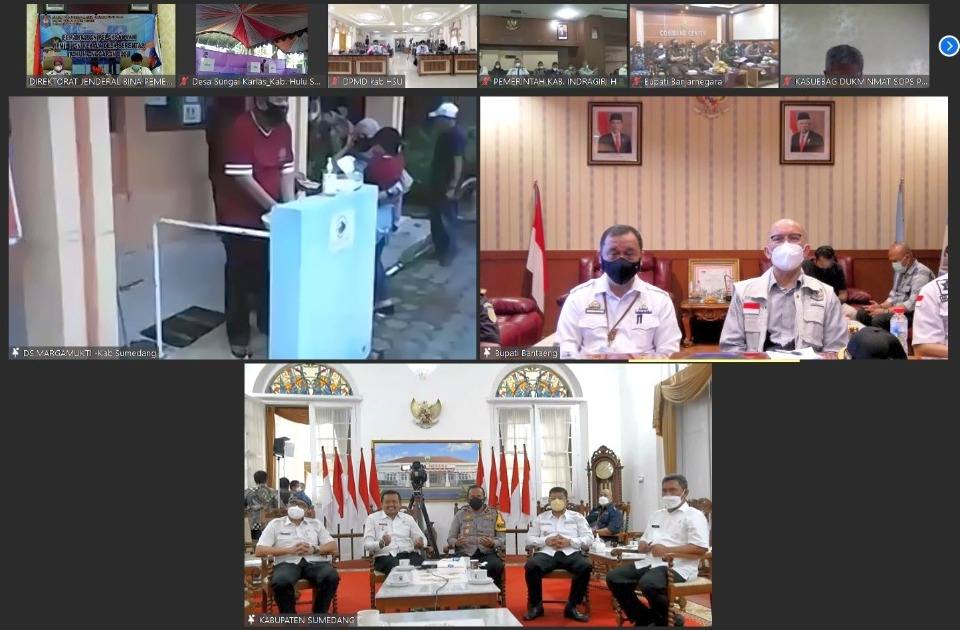 Ditjen Bina Pemdes Pantau Pelaksanaan Pilkades Serentak di 6 Kabupaten Sekaligus
