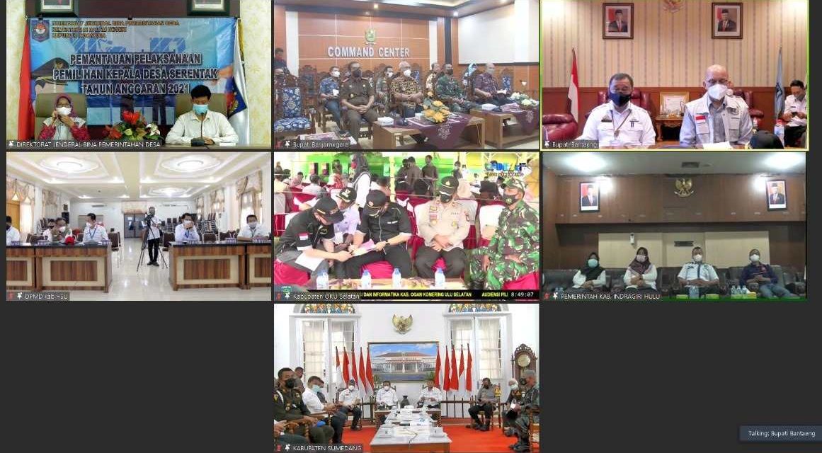 Pilkades Serentak 2021 di Kabupaten Bantaeng Gunakan Metode E-Voting