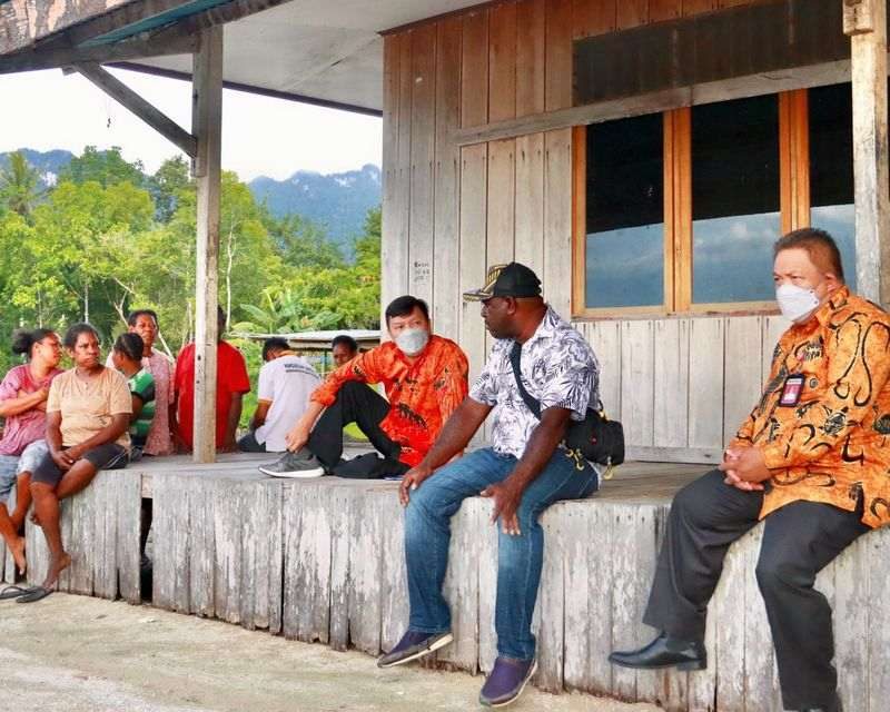 Wamen ATR/Waka BPN berkunjung ke Desa Coa, Kecamatan Kaimana