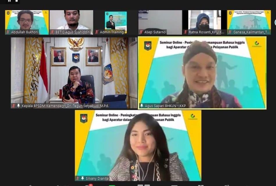 Aparatur Pelayanan Publik Perlu Kembangkan Kemampuan Berbahasa Inggris