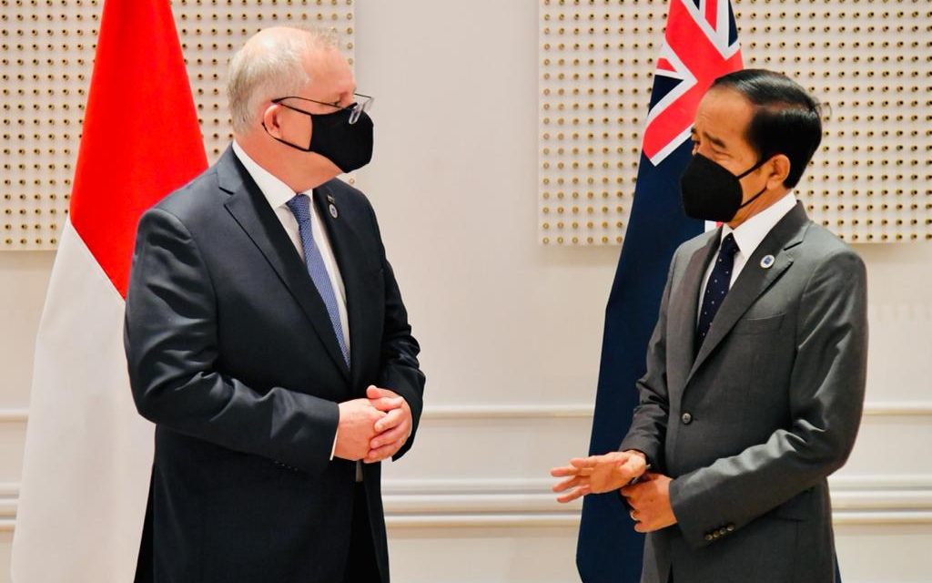 Bertemu PM Australia, Presiden Jokowi Bahas Vaksinasi, Pemulihan Ekonomi, hingga Isu Perubahan Iklim