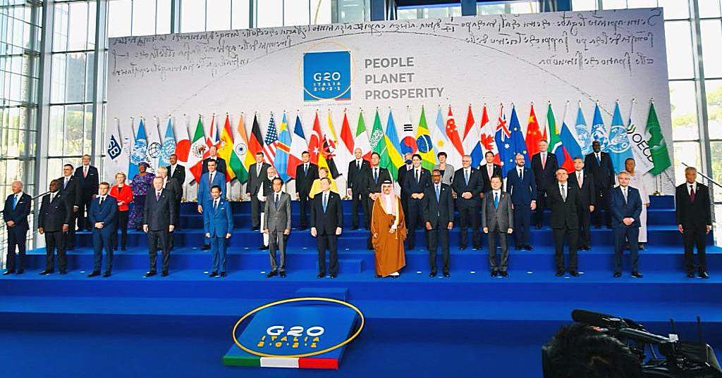Tiba di La Nuvola, Presiden Jokowi Ikuti Foto Bersama dan Sesi KTT G20
