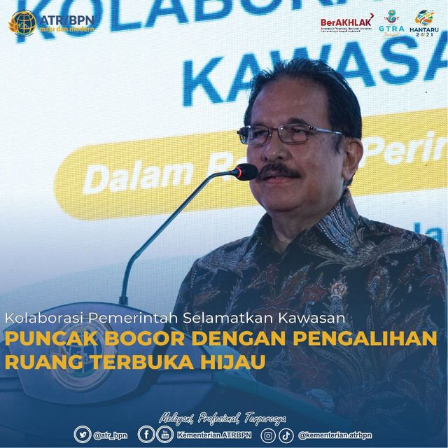 Kolaborasi Pemerintah Selamatkan Kawasan Puncak Bogor dengan Pengalihan Ruang Terbuka Hijau