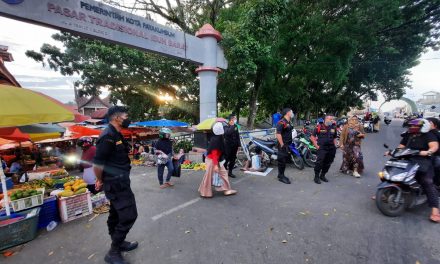 Operasi Yustisi Gencar Dilakukan Di Kawasan Pasar, Trantib Pasar Gandeng Satgas Covid-19