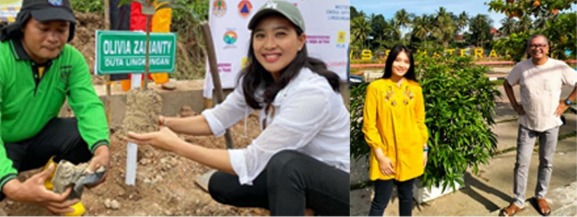 Olivia Zalianty: Menjaga Lingkungan dan Menanam Pohon Juga Wujud BelaNegara
