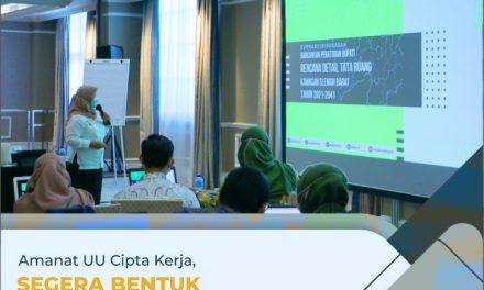Amanat UUCK, Segera Bentuk Forum Penataan Ruang