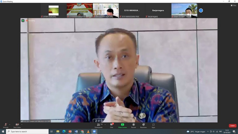 Dirjen Dukcapil Tegur Keras Disdukcapil Daerah yang Tolak Rekam-Cetak KTP-el Luar Domisili