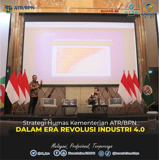 Strategi Humas Kementerian ATR/BPN dalam Era Revolusi Industri 4.0