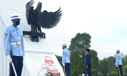 Hari Pahlawan 2021, Presiden Pimpin Upacara Ziarah Nasional di TMP Kalibata