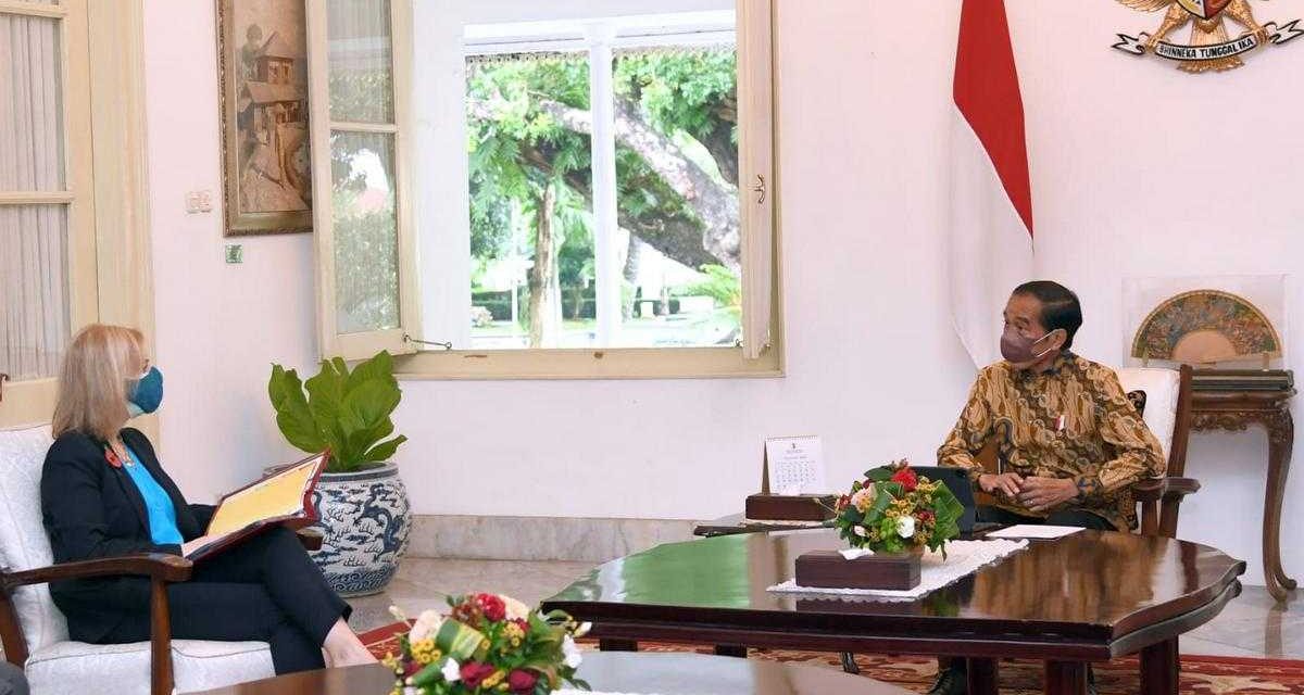 Presiden Jokowi Bahas Tindak Lanjut Kerja Sama Ekonomi Strategis dengan Menlu Inggris