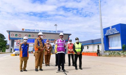 Presiden Jokowi Resmikan Tol Serang – Panimbang Seksi 1 di Banten, Pengungkit Pertumbuhan Ekonomi Kawasan