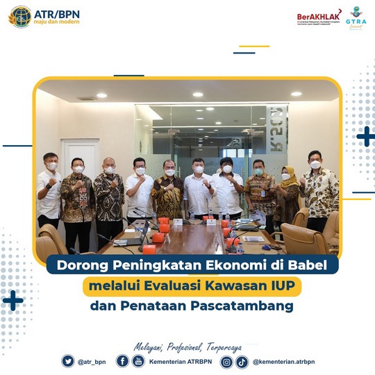 Dorong Peningkatan Ekonomi di Babel melalui Evaluasi Kawasan IUP dan Penataan Pascatambang