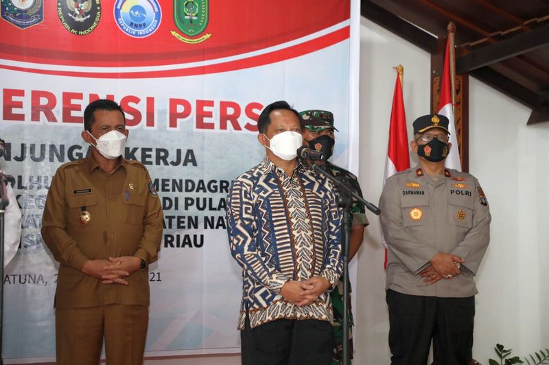 Mendagri Dukung Percepatan Pembangunan di Daerah Perbatasan Natuna