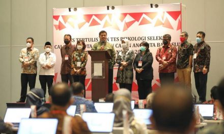 Pelaksanaan Tes Tertulis serta Penulisan Makalah Calon Anggota KPU dan Bawaslu Terapkan Prokes Secara Ketat