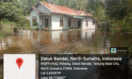 Sepuluh Kelurahan di Kota Tanjungbalai Terendam Banjir