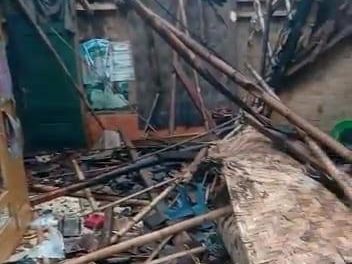Delapan Siswa Alami Luka Akibat Cuaca Ekstrim yang Melanda Delapan Kecamatan di Lebak Banten