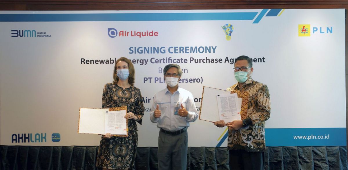 Penuhi Komitmen Transisi Energi, Kini Giliran Pabrik Oksigen Gunakan REC PLN
