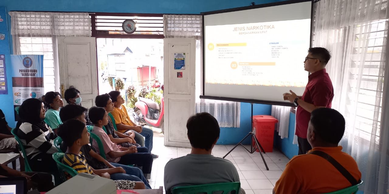 BNNK Payakumbuh Beri Penguatan Remaja NDB Bersama LPM Dan Satgas Bersinar