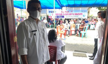 Gebyar Sumbar Sadar Vaksin Kedua, Lurah Talang Abdul Kadir : “Warga sudah pintar”