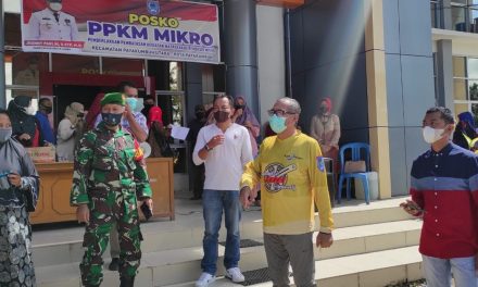 Wali Kota Riza Falepi Monitor Pelaksan Gebyar Vaksinasi Di Kecamatan
