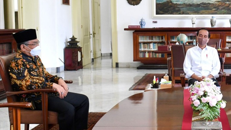 Presiden Jokowi Menerima Ketua Umum PBNU