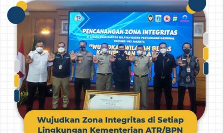 Wujudkan Zona Integritas di Setiap Lingkungan Kementerian ATR/BPN