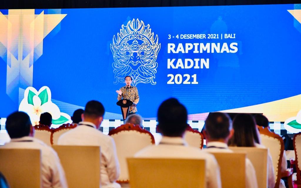 Buka Rapimnas Kadin, Presiden Minta Kadin Detailkan Implementasi Transformasi Ekonomi di Lapangan