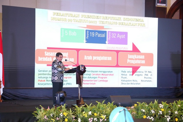 Sebut Organisasi Terbesar se-Indonesia, Kemendagri Dorong Penguatan Kapasitas Kader PKK