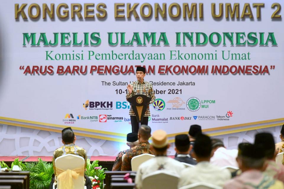 Presiden Tegaskan Komitmen Indonesia Jadi Pusat Ekonomi Syariah di 2024
