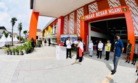 Resmikan Pasar Besar Ngawi, Presiden Berharap Jadi Pengungkit Ekonomi Masyarakat