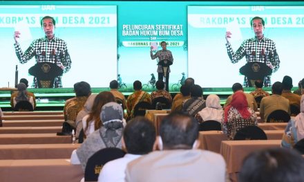 Presiden Joko Widodo Luncurkan 1.604 Sertifikat Badan Hukum BUM Desa