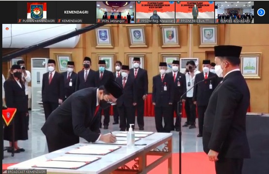 Percepat Reformasi Birokrasi sesuai Visi Presiden, Mendagri Lantik 153 Pejabat Fungsional
