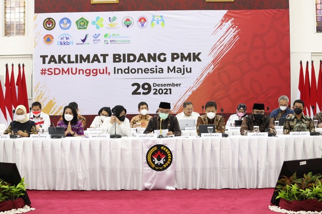 Taklimat Bidang PMK, Kepala BNPB Sampaikan Pembelajaran dari Kejadian Bencana 2021