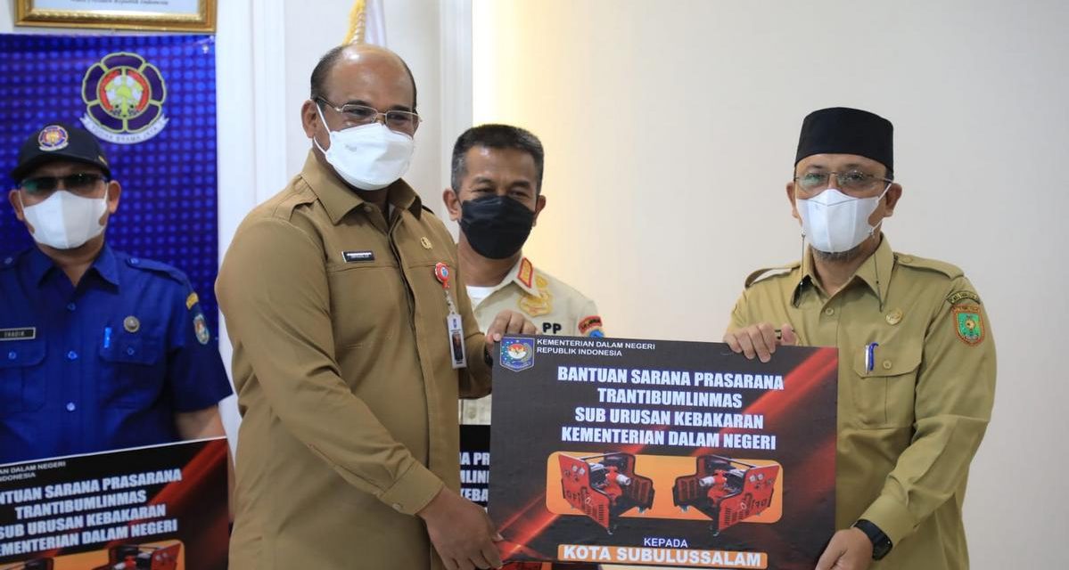 Ditjen Bina Adwil Beri Bantuan untuk Urusan Bencana dan Kebakaran kepada Pemerintah Daerah