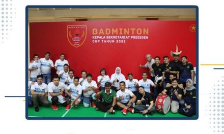 Turnamen Badminton Kasetpres Cup Tahun 2022 diikuti perwakilan Kementerian ATR/BPN