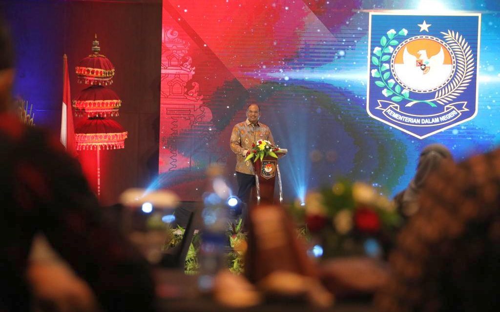 Gelar Rakortek Perangkat GWPP, Kemendagri: Gubernur Berperan Penting Jaga Hubungan Pemerintah Pusat dengan Daerah